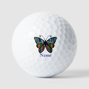 Farbenfrohe Butterfly Thunder_Cove Golfball