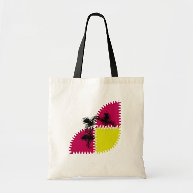 Farbenfrohe Butterfly Tragetasche (Vorne)