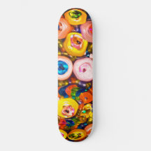 Farbenfrohe Button Juwelen