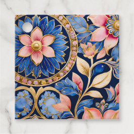 Farbenfrohe byzantinische Jewel Art Gift Tags Geschenkanhänger