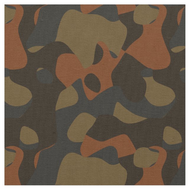 farbenfrohe Camouflage abstrakt Stoff (Nahaufnahme)