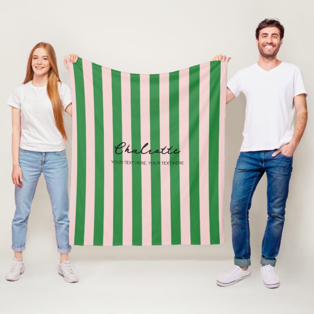 Farbenfrohe Candy Rainbow Color Block Moderne Stre Fleecedecke (Beispiel)