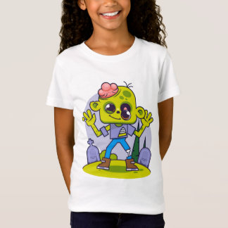 Farbenfrohe Cartoon Monster T - Shirt - Spaß & Ver