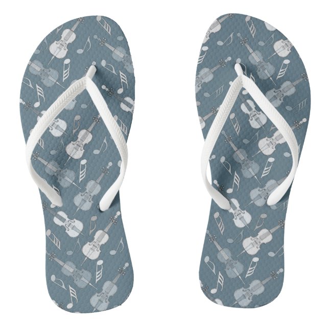 Farbenfrohe Cellos Pattern Flip Flops (Fußbett)