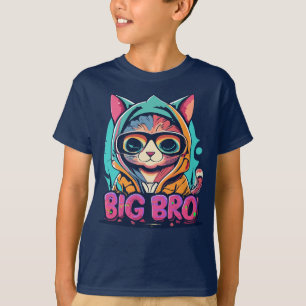 Farbenfrohe Chibi-Kapelle Big Bro T-Shirt