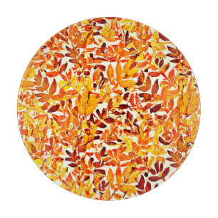Farbenfrohe Chic Chroma Canopy Stilvolle Foliage Schneidebrett