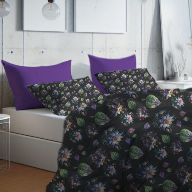 Farbenfrohe Chic Floral gestanztes Glasmuster Kissenbezug (Von Creator hochgeladen)