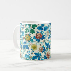 Farbenfrohe Chinoiserie Traditionelles, florales M Kaffeetasse