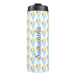 Farbenfrohe Cold Cone Dessert Thermosbecher