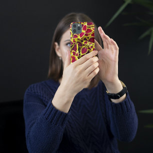 Farbenfrohe Coleus Pflanze Blätter iPhone 16 Hülle