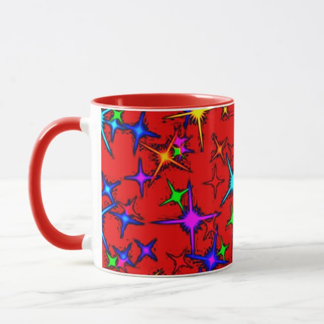 Farbenfrohe Combo-Tasse für digitales Design - Das Tasse (Links)