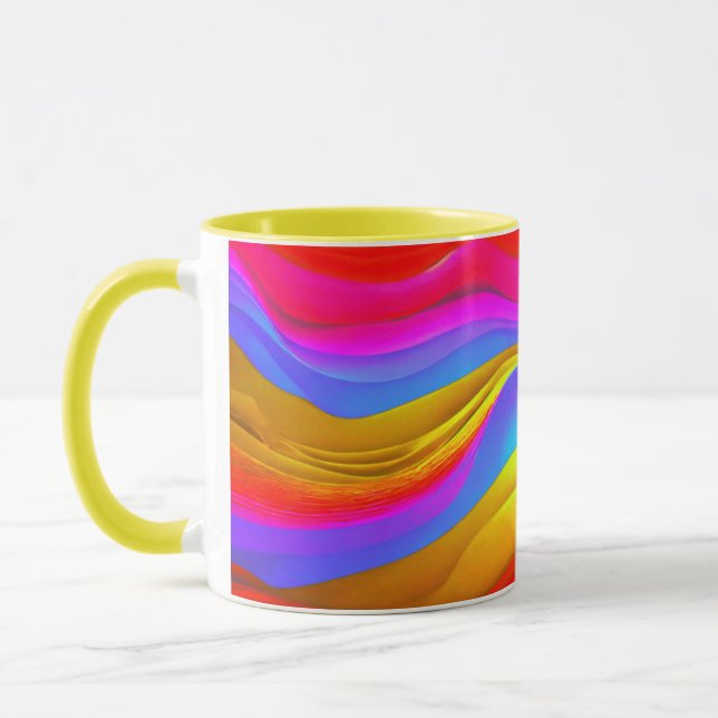 Farbenfrohe Combo-Tasse für digitales Design - Das Tasse (Links)