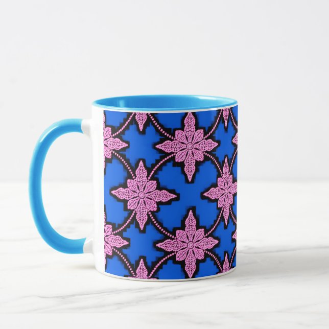 Farbenfrohe Combo-Tasse für digitales Design - per Tasse (Links)