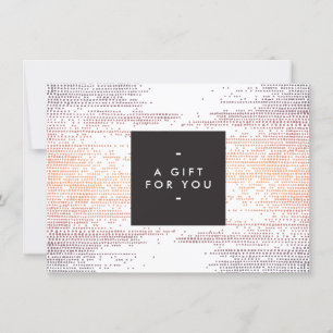 Farbenfrohe Confetti Regenmuster Moderne Geschenkk