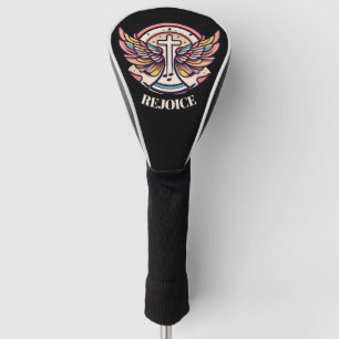 Farbenfrohe Cross Agnel Wings Freude Golf Headcover