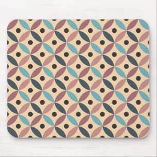 Farbenfrohe Dekoration aus dem Mittelalter Mousepad