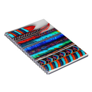 Farbenfrohe Dekoration Notizblock