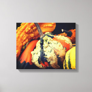 Farbenfrohe Dekorationsgegenstände Naher Aufstieg Leinwanddruck