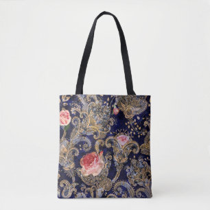 Farbenfrohe dekorative Blume Batik