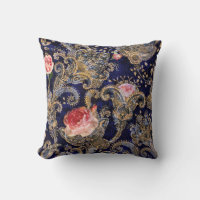 Farbenfrohe dekorative Blume Batik