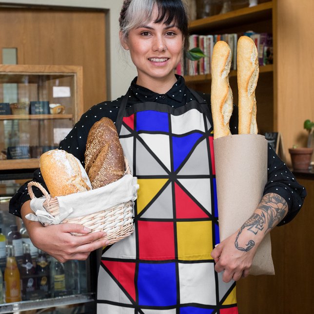 Farbenfrohe Diagonal Squares Schürze (Von Creator hochgeladen)