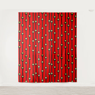 Farbenfrohe digitale 3D-Tapisserie - Extra-Large 8 Wandteppich