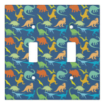 Farbenfrohe Dinosaurier