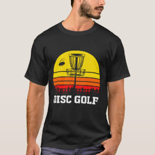 Farbenfrohe Disk Golf T-Shirt