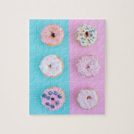 Farbenfrohe Donuts 5 bis 7 Jahre alt 110 Stück Puzzle