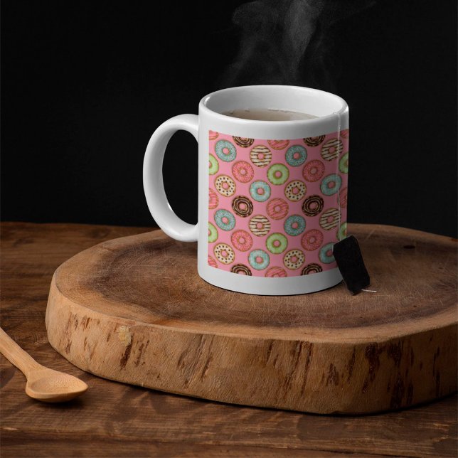 Farbenfrohe Donuts Tasse (Von Creator hochgeladen)