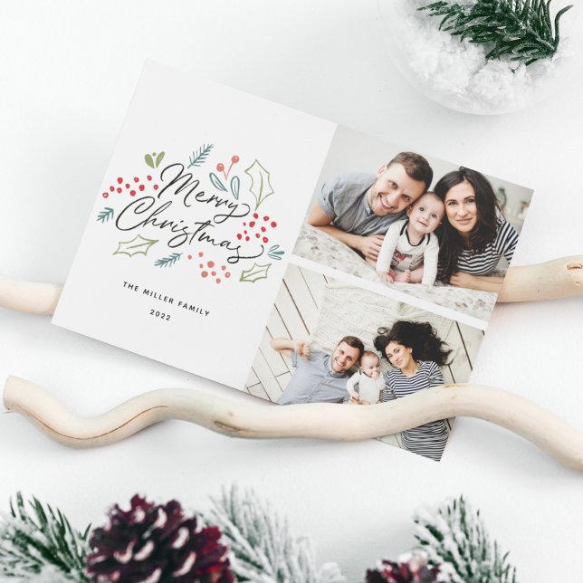 Farbenfrohe Doodles Frohe Weihnachten 2 Foto (Von Creator hochgeladen)