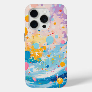 Farbenfrohe Dots Tropfen Spritzer Case-Mate iPhone Hülle
