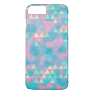 Farbenfrohe Dreiecke wolkig Blue Case-Mate iPhone  Case-Mate iPhone Hülle