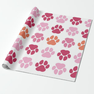 Farbenfrohe Druckmuster Geschenkpapier