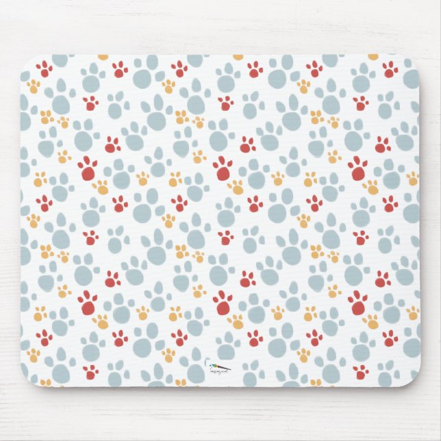 Farbenfrohe Druckmuster Mousepad (Vorne)