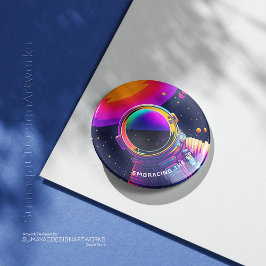 Farbenfrohe Einbindung der Leertaste Button