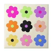 Farbenfrohe einfache Daisis Retro BOHO Chic Floral