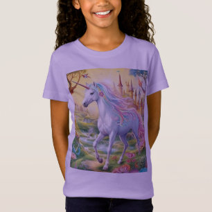 Farbenfrohe Einhorn T-Shirt