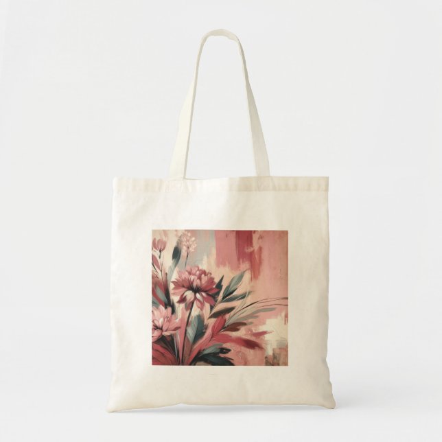 Farbenfrohe Einkaufstüte Tragetasche (Vorne)