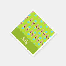 Farbenfrohe Eiscreme auf Grün