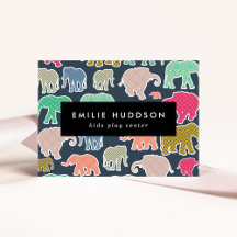 Farbenfrohe Elefanten, Spielzentrum, Aktivitätszen