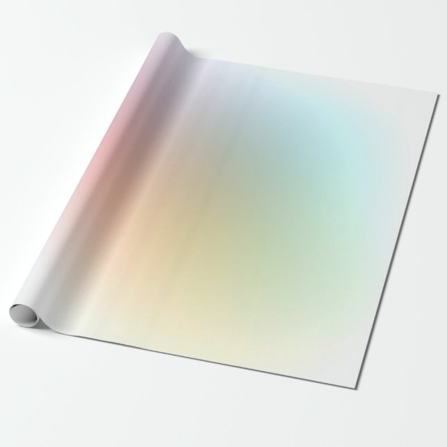 Farbenfrohe Elegante Moderne Vorlage Geschenkpapier (Ungerollt)