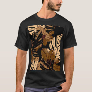 Farbenfrohe Erdbeere: Wasserfarbene, rosa Erbsen T-Shirt