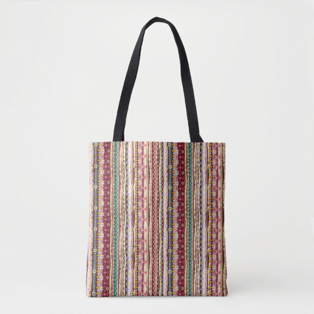 Farbenfrohe ethnische Boho-Stammesmuster (Vorderseite)