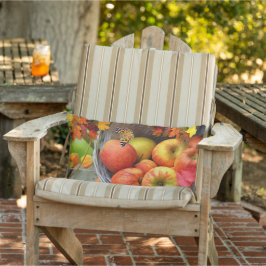 Farbenfrohe Fall Apple Basket Kissen Für Draußen