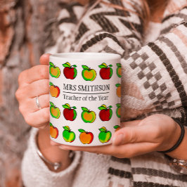 Farbenfrohe Fall Apple Muster Niedliche Geschenke  Kaffeetasse
