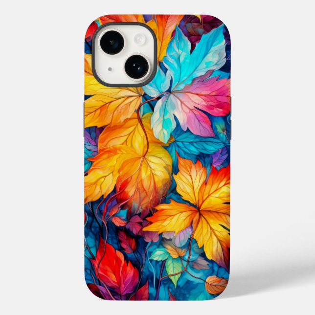 Farbenfrohe Fallböden Case-Mate iPhone Hülle (Rückseite)