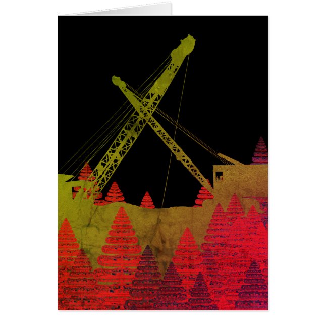 Farbenfrohe Fantasie des Ingenieurs für Krane (Vorne)