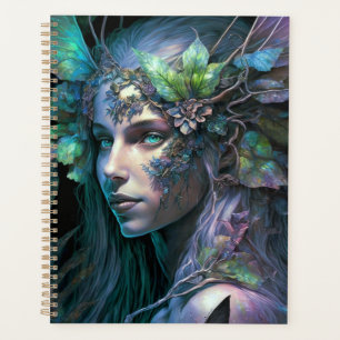 Farbenfrohe Fantasie Kunstplaner Planer