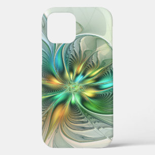 Farbenfrohe Fantasie Moderne Abstrakte Blume Frakt Case-Mate iPhone Hülle